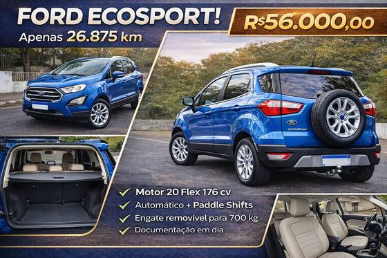 FORD ECOSPORT 2.0 DIRECT FLEX TITANIUM AUTOMÁTICO